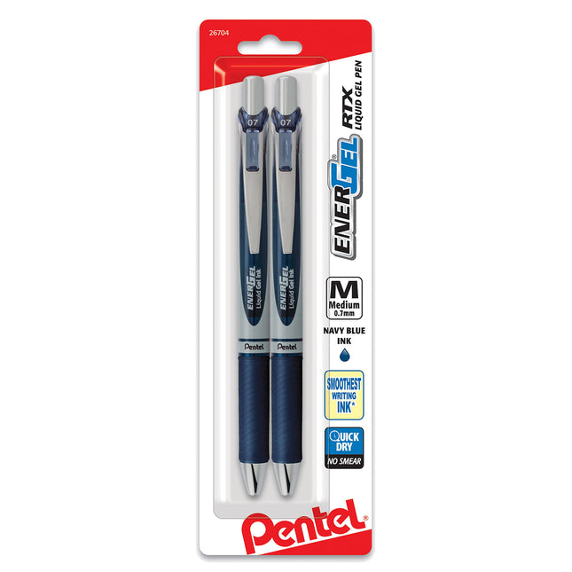Pentel EnerGel RTX Retractable Liquid Gel Pen, (0.