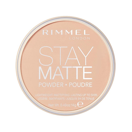 Rimmel Stay Matte Pressed Powder, Natural, 0.49 Ou