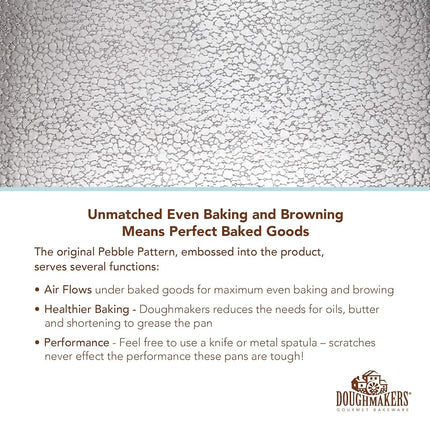 Doughmakers 9" x 13" Cake Commercial Grade Aluminum Bake Pan
