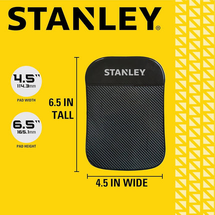 STANLEY S4006 4.5" x 6.5" Extra-Strong Anti-Slip Grip Dashboard Gel Pad for Cell-Phone, Tablet, GPS, Keys or Sunglasses, Pack of 4