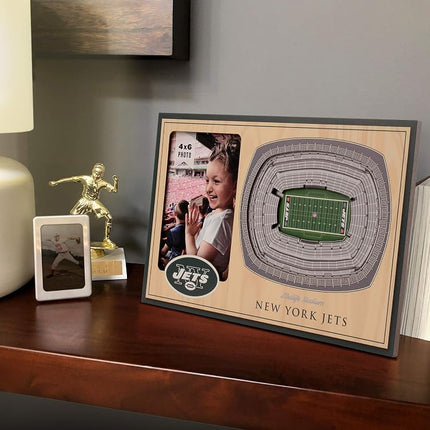 Marco de fotos 3D StadiumViews de los New York Jets de la NFL de YouTheFan