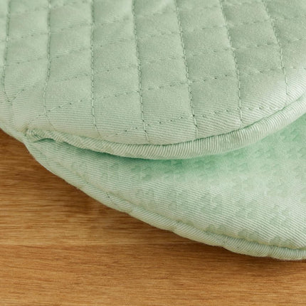 KitchenAid Asteroid Mini Oven Mitt, 5.5"x8", Pistachio 2 Count, Pistachio