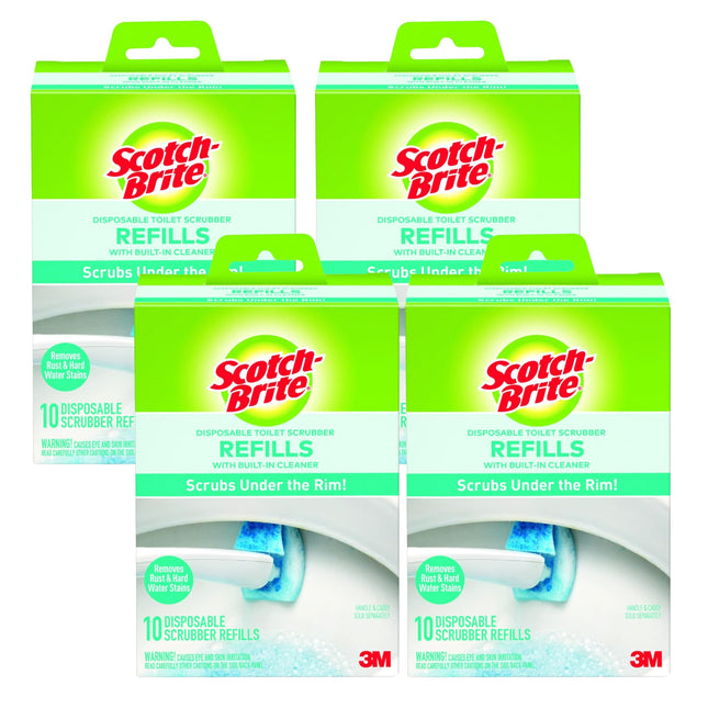 Scotch-Brite Disposable Toilet Scrubbers Refills