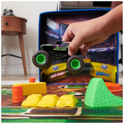 Monster Jam 1:64 Garage Vehicle Playmat