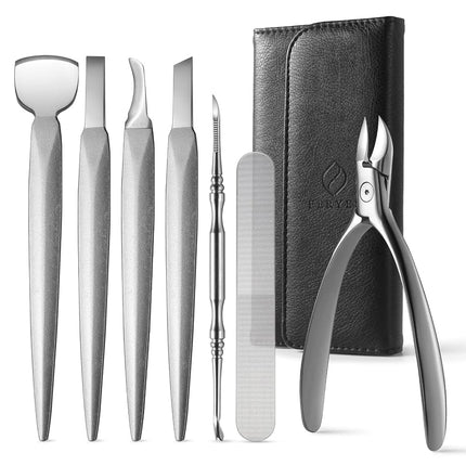 FERYES Pedicure Knife Ingrown Toenail Kit, 7 PCS P