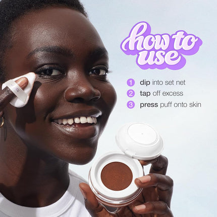 tarte creaseless setting powder – Pressed & Loose Face Powder, Lightweight Oil-Absorbing Formula for Longwear Finish, Vegan & Cruelty Free