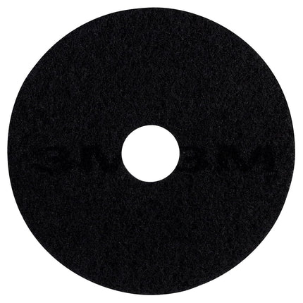 3M Floor Stripping Pad - 19 inch - Black 7200 - 5 