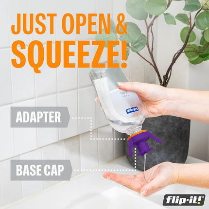 Flip-It! Bottle Emptying Kit (6 Pack, Bright Color Edition)