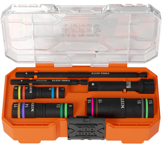 Klein Tools 653MQS KNECT Impact-Rated Quad Socket 