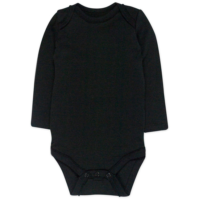 HonestBaby Lot de 5 bodies à manches longues en coton biologique pour bébés garçons, ensemble de t-shirts pour tout-petits, Gris Ombre, 18 mois