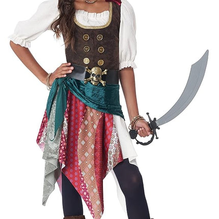 California Costumes, Boho Pirate, Child Medium