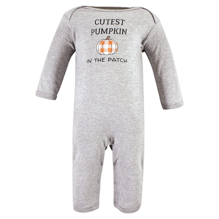 Hudson Baby baby-girls Cotton Coveralls, Pumpkin Truck, 6-9 Months