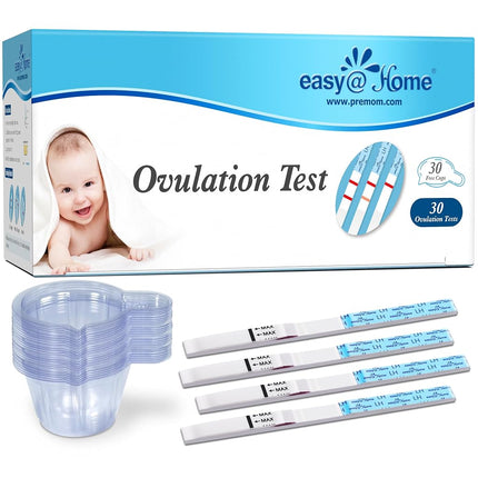 Easy@Home Ovulation Test Strips: Accurate 30 LH Ov