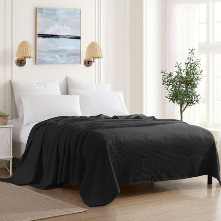 Sweet Home Collection 100% Fine Cotton Blanket Lux