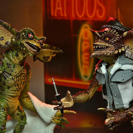 NECA - Gremlins 2 - Tattoo Gremlins 7" Action Figure 2Pk