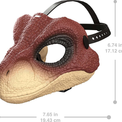 Jurassic World Rebirth Raptor Dinosaur Mask Toy for Kids Ages 4 and Up
