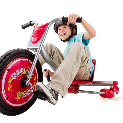Razor FlashRider 360 Caster Trike, Red