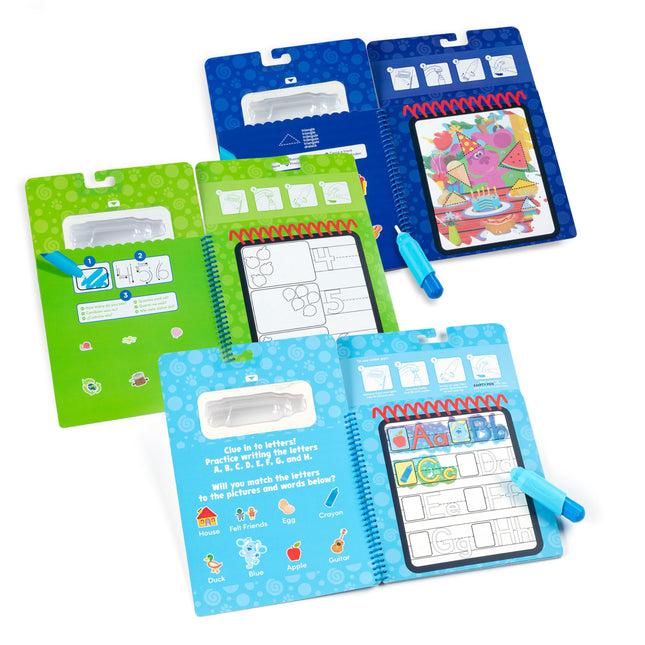 Melissa & Doug Blues Clues & You! Water WOW!! Pack of 3 Travel Books | Activity Pad | 3+ | Gift for Boy or Girl