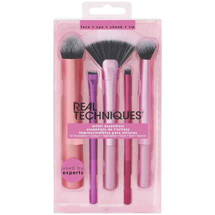 Real Techniques Artist Essentials Complete Face Makeup Brush Set for Makeup Artist Inspired Looks