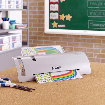 Scotch Thermal Laminating Pouches, 8.9 x 11.4-Inches, 3 mil thick, 200-Pack (TP3854-200)