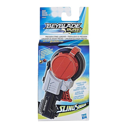 Hasbro BEYBLADE BURST TURBO - SLINGSHOCK Precision Strike Battle Top Launcher - Left and Right Spin - Kids Toys - Ages 8+