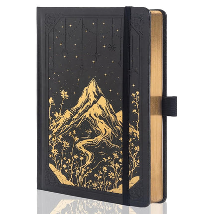 MGGAO Dotted Journal for Women Men, A5 Hardcover D