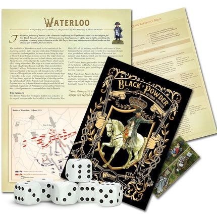 Warlord Games Black Powder - Waterloo Starter Set - 28mm Scale Plastic Miniatures Highly Detailed Napoleonic Era Miniatures for Table-top Wargaming