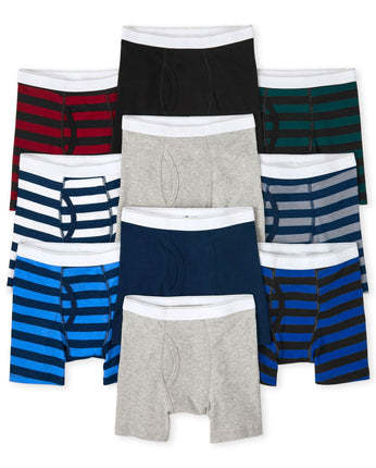 The Children's Place Boys' Cotton Boxer Briefs Und