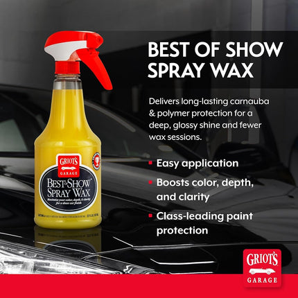 Griot's Garage 10968 Best of Show Spray Wax 22oz