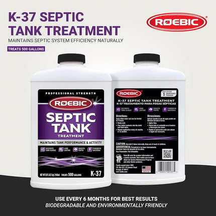 Roebic Laboratories, Inc. K-37-4-Q Septic Tank Treatment, 32-Ounce