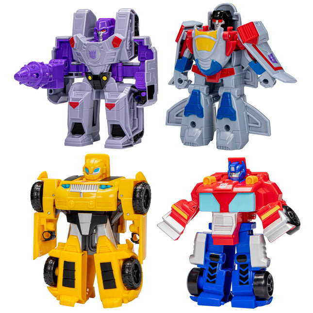 Transformers Toys Heroes vs Villains 4-Pack, Autob