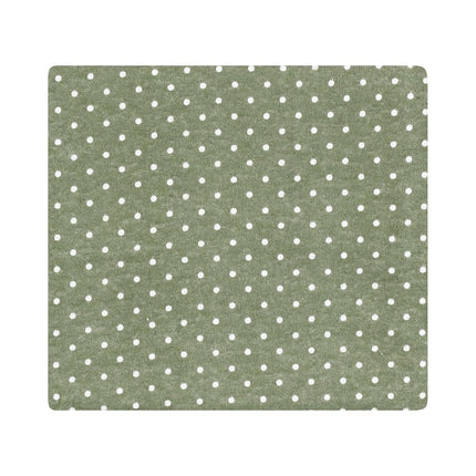 Hudson Baby Couvertures en flanelle de coton pour bébé unisexe, motif floral sauge, taille unique