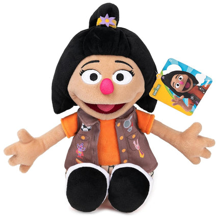 GUND Sesame Street Official Ji-Young Plush Premium Plush Doll for Children 1 and Above, 33 cm