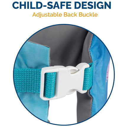 SwimWays The Little Mermaid Swim Trainer, US Coast Guard Approved Life Jacket Kids Life Jacket, Arm Floations and Life Jackets for Kids 35-55 lbs