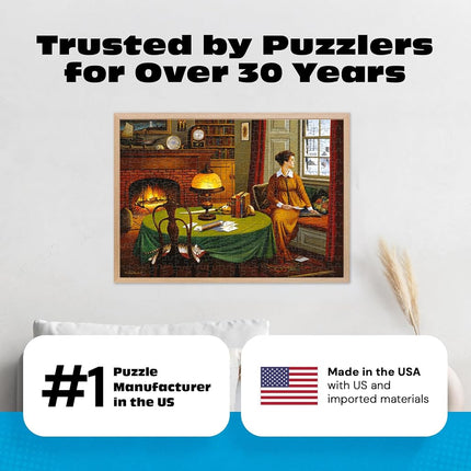 Buffalo Games - Charles Wysocki - Wistful Letter - 300 Piece Jigsaw Puzzle