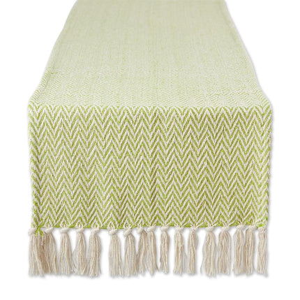 DII Woven Basic Tabletop Collection Chevron Table 