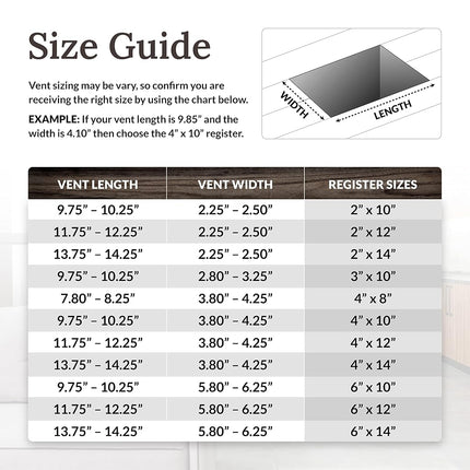Decor Grates AJH614-NKL Oriental Floor Register, 6-Inch by 14-Inch, Nickel