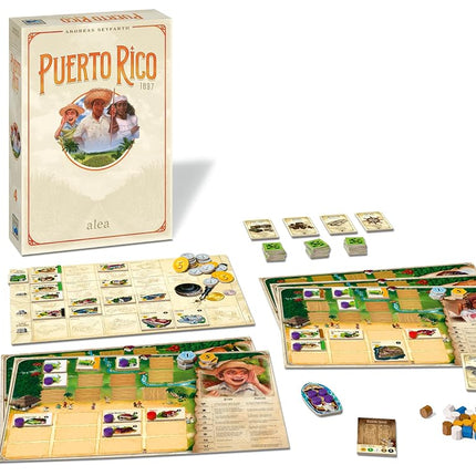 Ravensburger Puerto Rico 1897 Strategy Game for Adults & Kids Age 12+