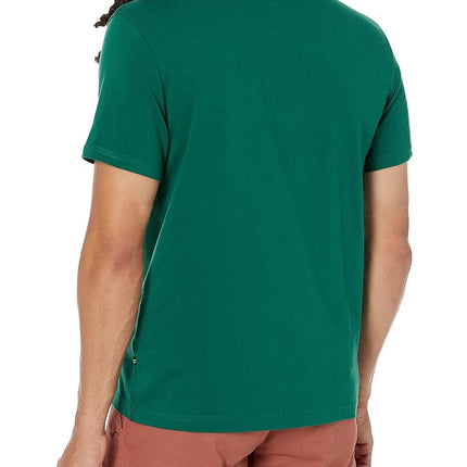 Nautica Men's Solid Crew Neck Short Sleeve Pocket T-Shirt, Tidal Green, 5X-Large Tall