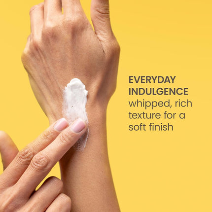 Burt's Bees Boosted Body Whipped Butter With a Ceramide, Niacinamide and Peptide Complex, Quick-Absorbing Body Butter Helps Support Skin Barrier, Tropical Scented, 6.5 oz. Jar