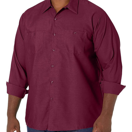 Red Kap Men's Industrial Work Shirt, Regular Fit, 