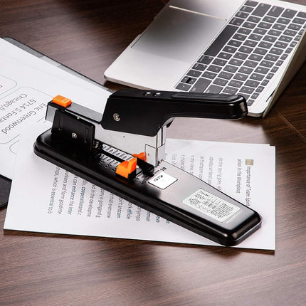 Amazon Basics Heavy-Duty Stapler, 90 Sheets, Black