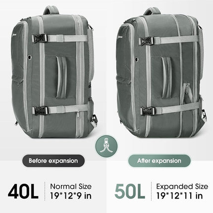 Maelstrom 40-50L Laptop Backpack, Green, Unisex
