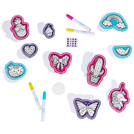 Cool MAKER Handcrafted Fashion Patches Activity Kit, Makes 10 Patches, for Ages 8 and Up, Assorted (6043814)