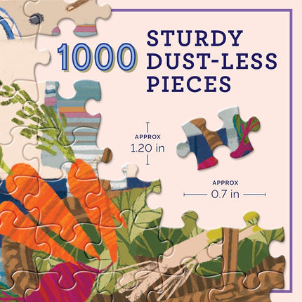 Blue Kitchen Jigsaw Puzzle, 1000 Piece