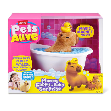 Pets Alive Mommy Capybara and Baby Surprise by ZURU