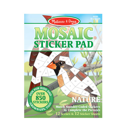 Mosaic Sticker Pad - Nature [Toy] [Sep 19, 2019] M