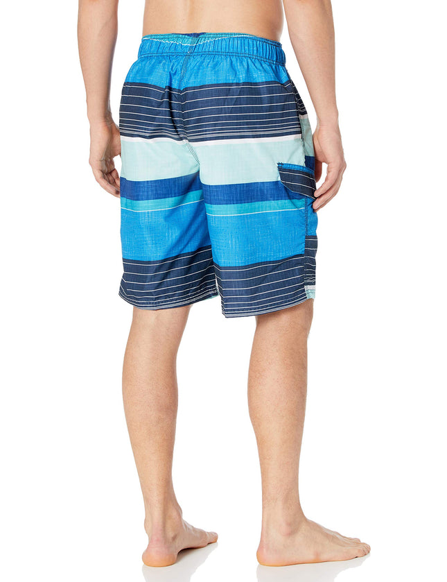 Kanu Surf Men's Barracuda Swim Trunks (Regular & Extended Sizes), Viper Navy, Small