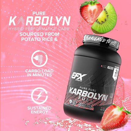EFX Karbolyn Fuel Perormance Carb 1kg - Kiwi Strawberry, 1kg, Kiwi Strawberry1 kilograms