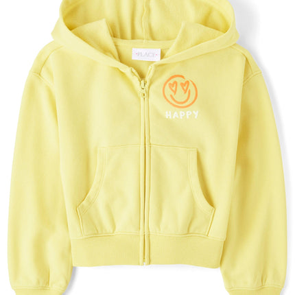 The Children's Place Girls' Long Sleeve Cropped Ho